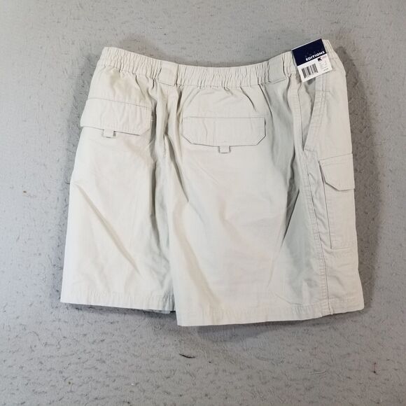 Basic Addition cargo hiking shorts men's XL extra large beige Comfort waist - Picture 6 of 13